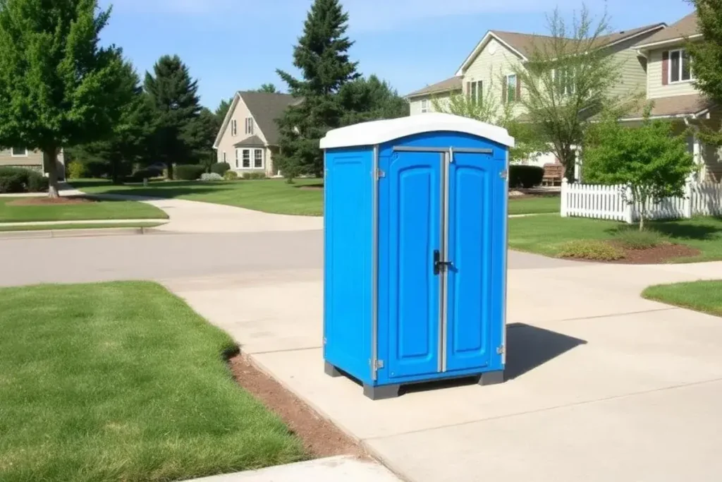 Construction Site Porta Potty Rental in Kiryas Joel